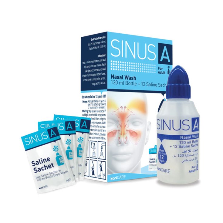 SINUS A NAS WASCHKIT AD 120ML