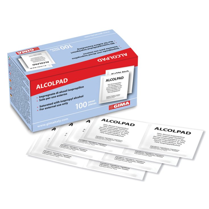 ALCOMED ALKOHOLPADS 100PADS