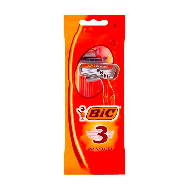 BIC 3 TRIPLE BLADE BARTRASIERER X 4
