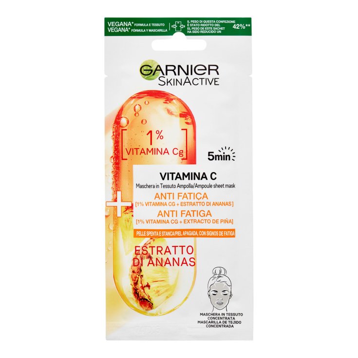 Garnier 1 Stück Anti-Ermüdungs-Ampullen-Stoffmaske