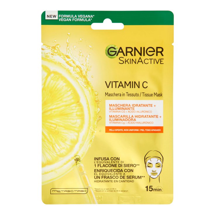 Vitamin C Stoffmaske Garnier 1 Stück