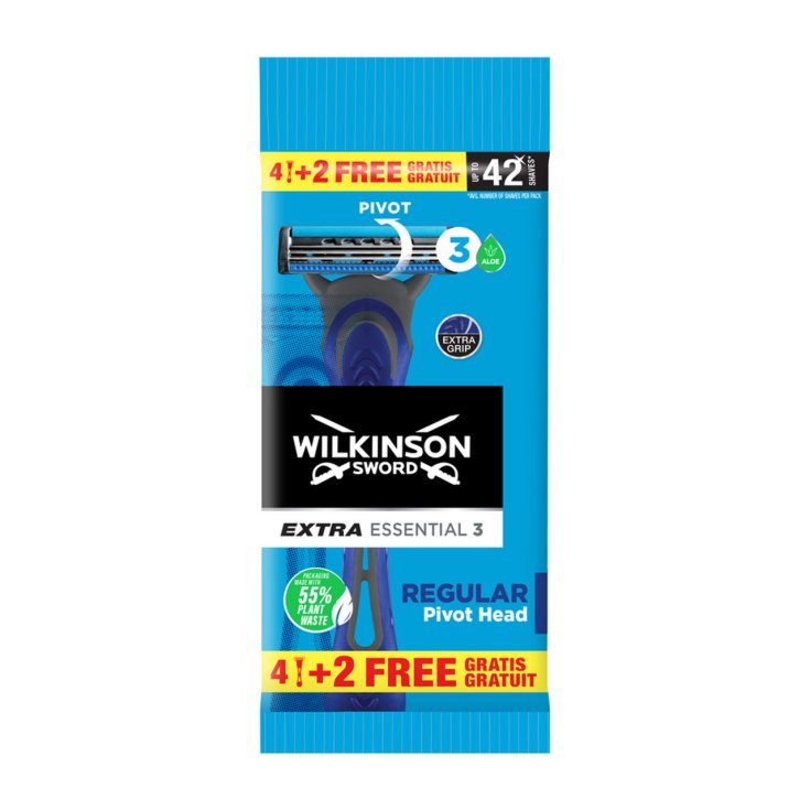WILKINSON NEW EXTRA 3 ESSENT 4+2