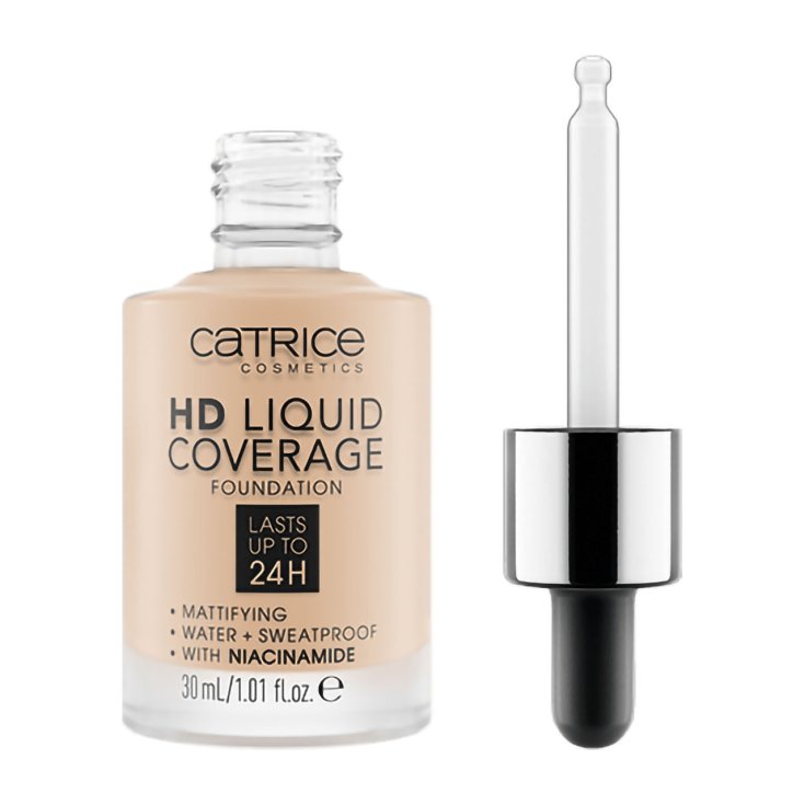 Catrice Hd Liquid Coverage Foundation Hält Tp 24h 010 Hellbeige 30ml