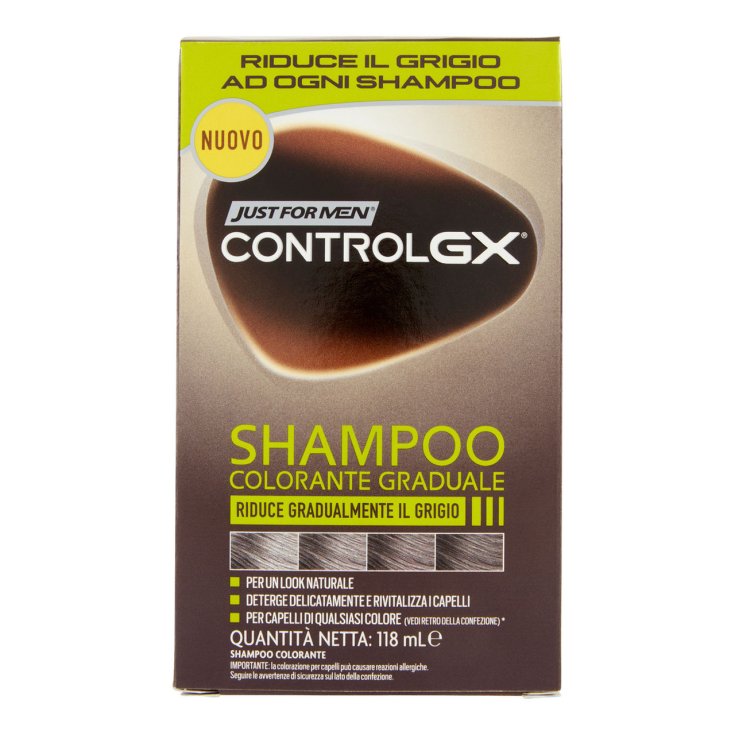 Control Gx Gradual Color Shampoo nur für Männer 118 ml