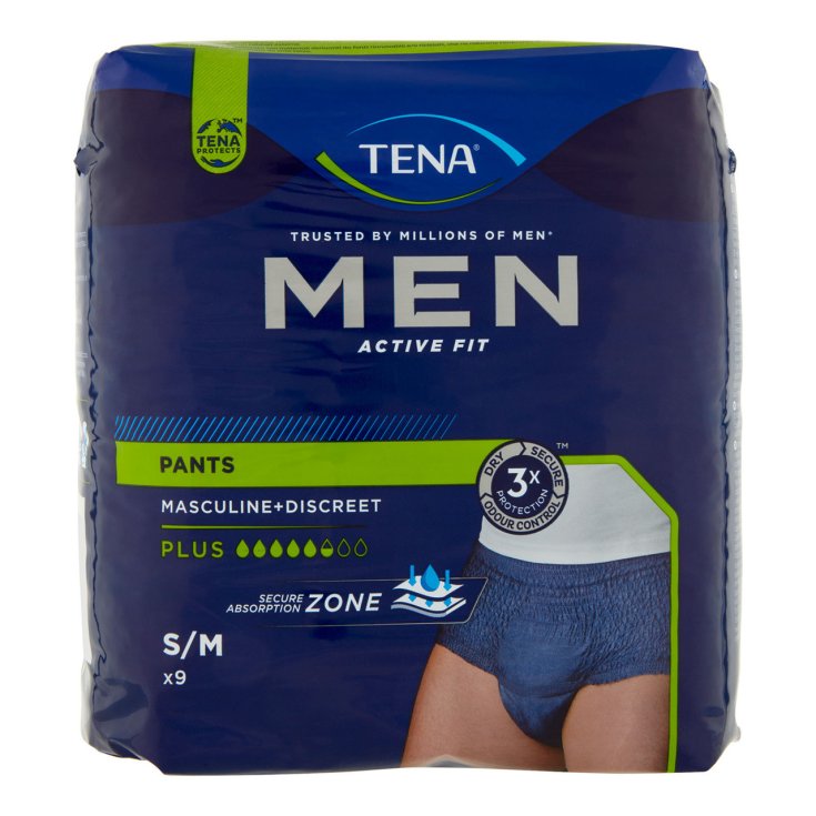 TENA MAN PANS PLUS MITTEL X 9