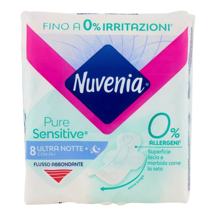 Pure Sensitive Ultra Night mit Nuvenia 8 absorbierenden Flügeln