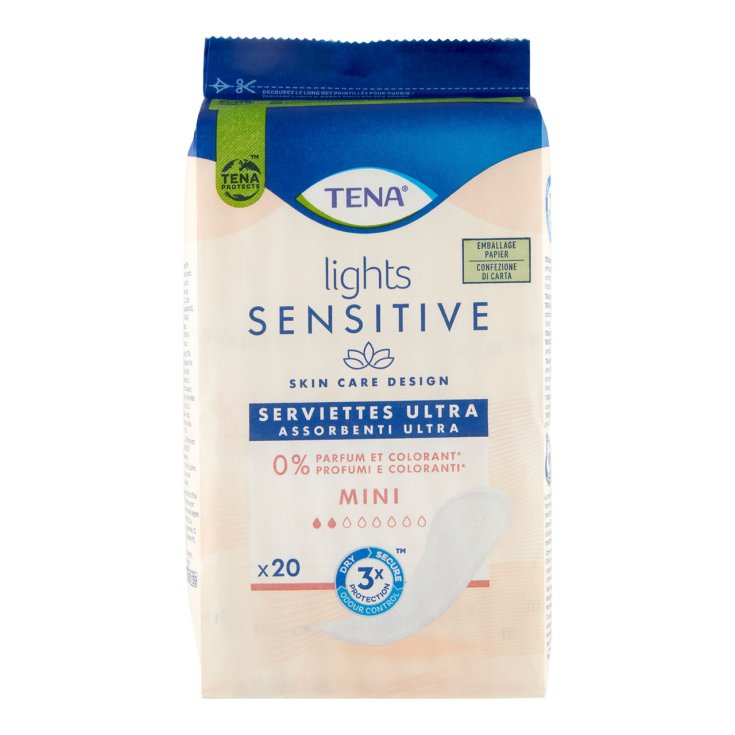 TENA LIGHTS SENS ASS MINI 20STK