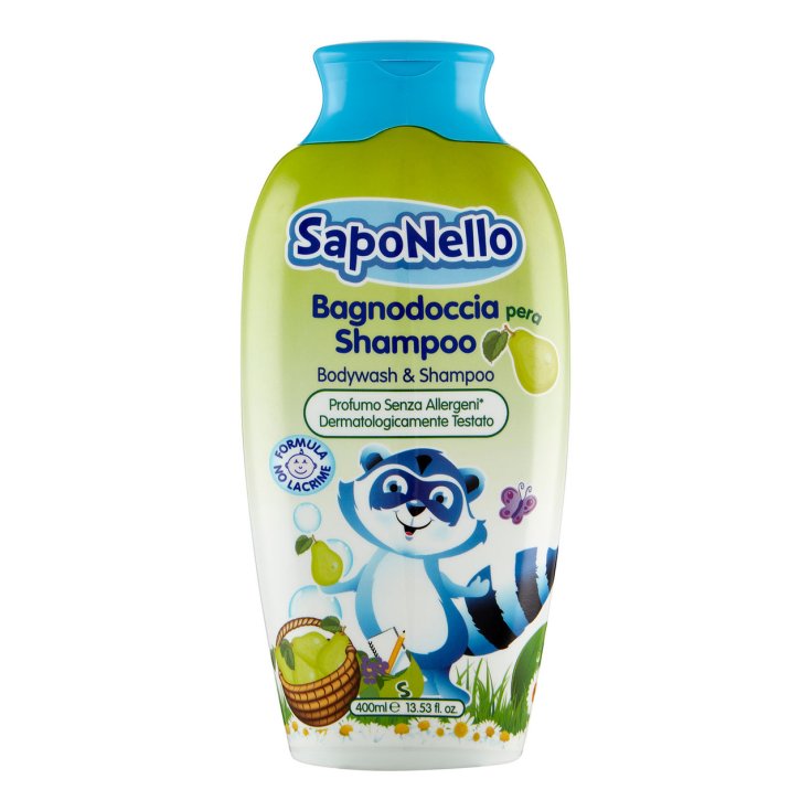 SapoNello Paglieri Pfirsichshampoo Körperwäsche 400ml