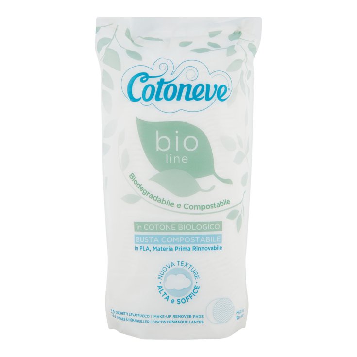 Bio Line Ovale Abschminkpads Cotoneve 50 Stück