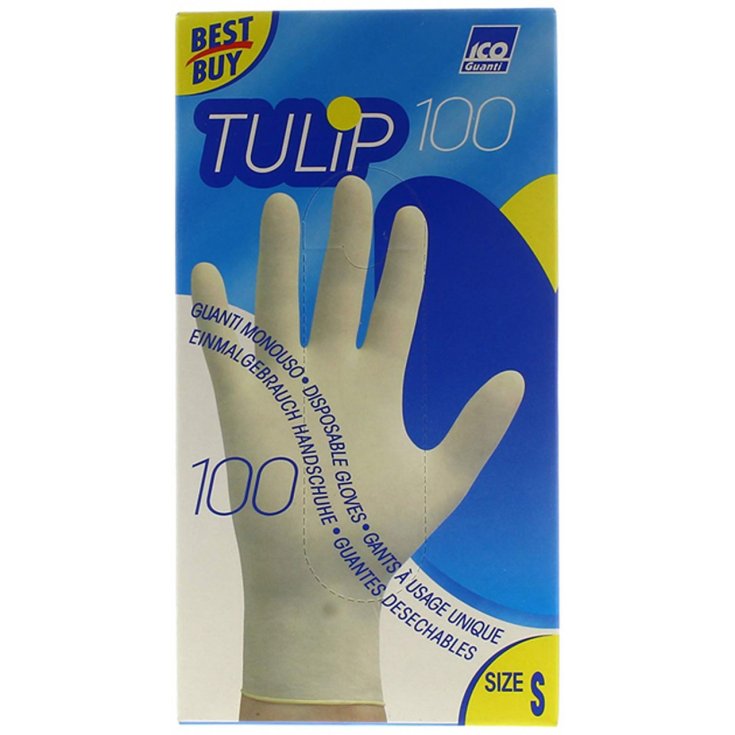 TULIP 100 EINWEGHANDSCHUHE MIS S