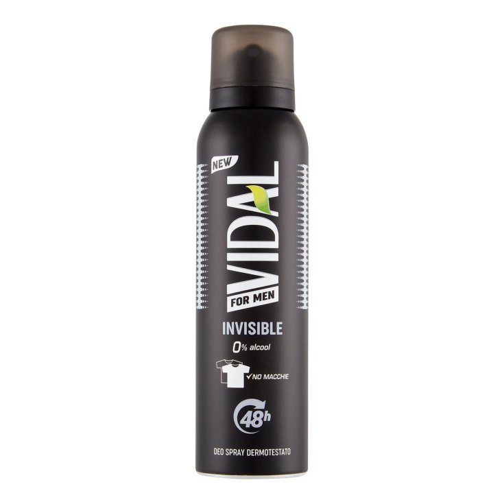 VIDAL DEO MEN UNSICHTBAR 150 ML