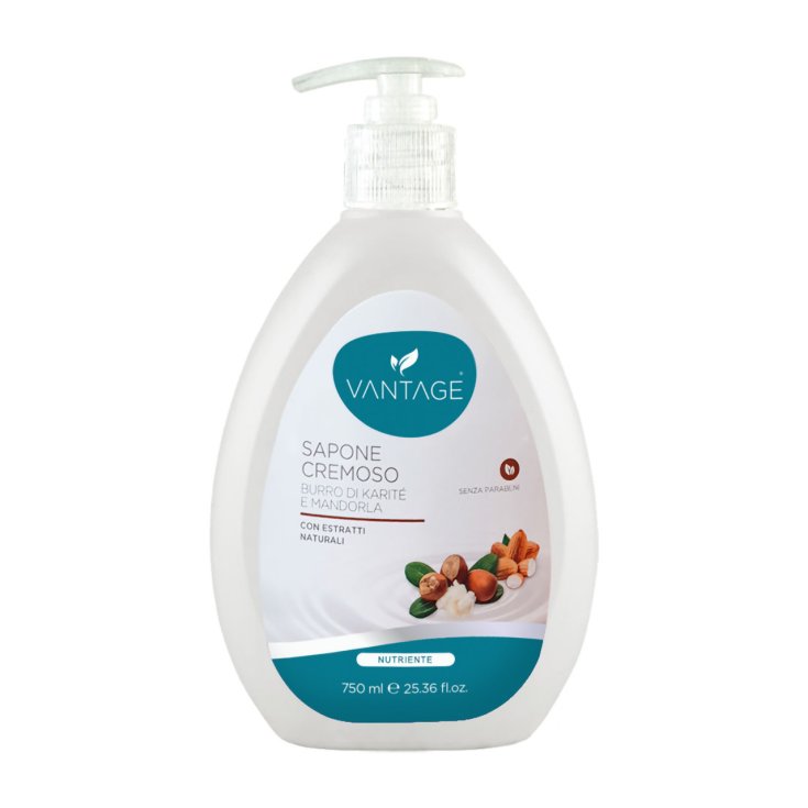 Cremige Seife Mandel und Sheabutter VANTAGE 750ml