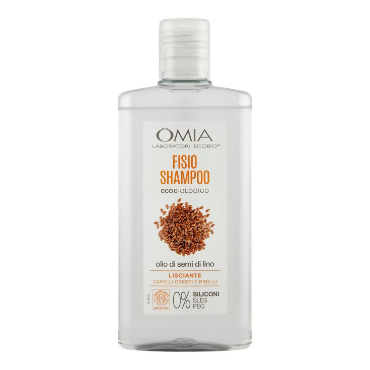 Fisio Ökobiologisches Leinsamen-Shampoo Omia 200ml