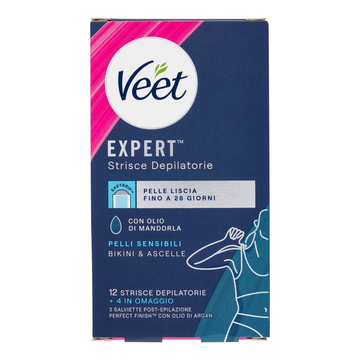 VEET STRISCE EXPERT A/BIKINI 12+4