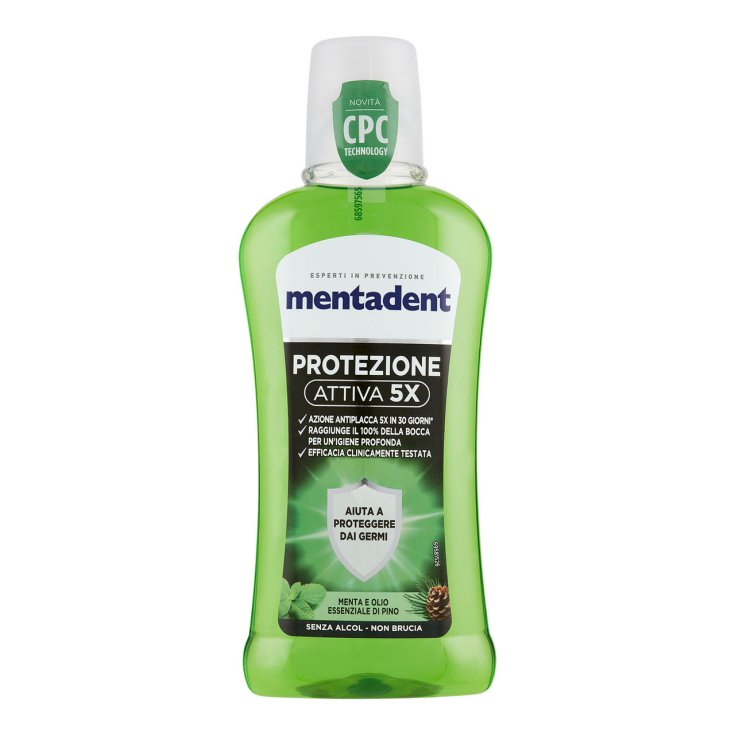 MENTADENT Active Protection Mundspülung 5X 400ml