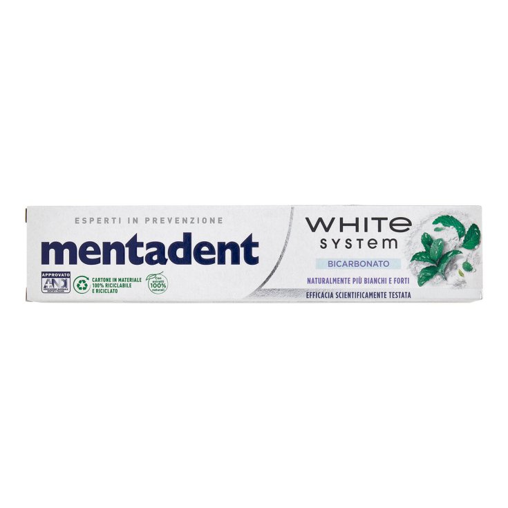 WHITE SYSTEM MENTADENT Bikarbonat 75ml