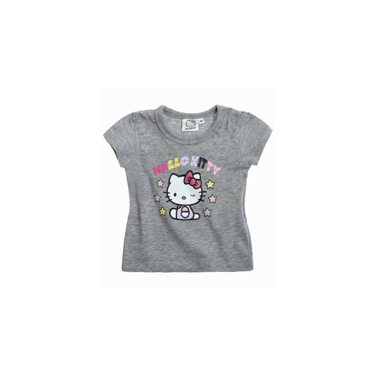 Baby Mädchen T-Shirt Hello Kitty grau 18 m