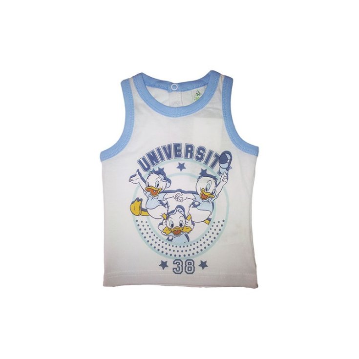 T-Shirt ärmelloses T-Shirt Jungen Disney Baby Qui Quo Qua 12 m