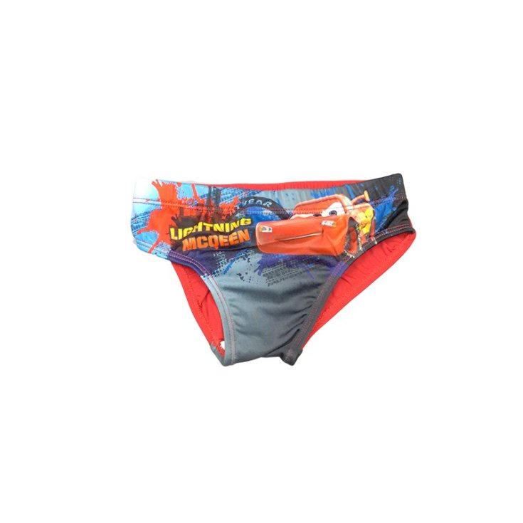 Disney Cars roter 8A Slip-Badeanzug für Jungen