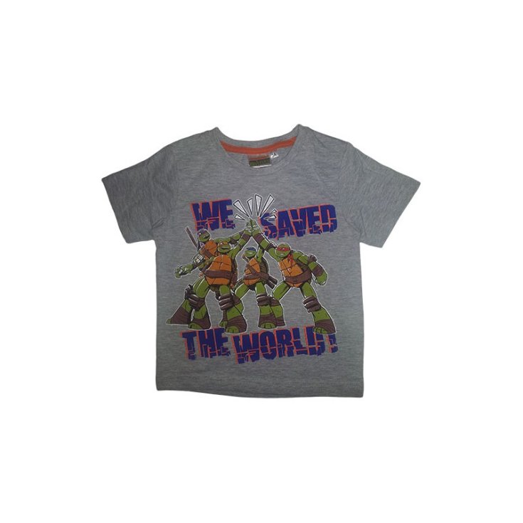 Ninja Turtles graues 8A Jungen-Kind-T-Shirt T-Shirt