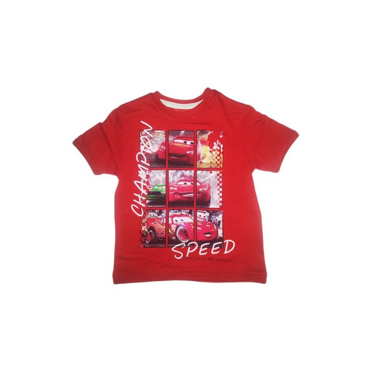 Disney Cars rot 4A T-Shirt für Jungen