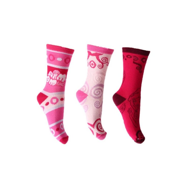 Pack 3 Stück kurze Socken Mädchen Mia & Me 27-30