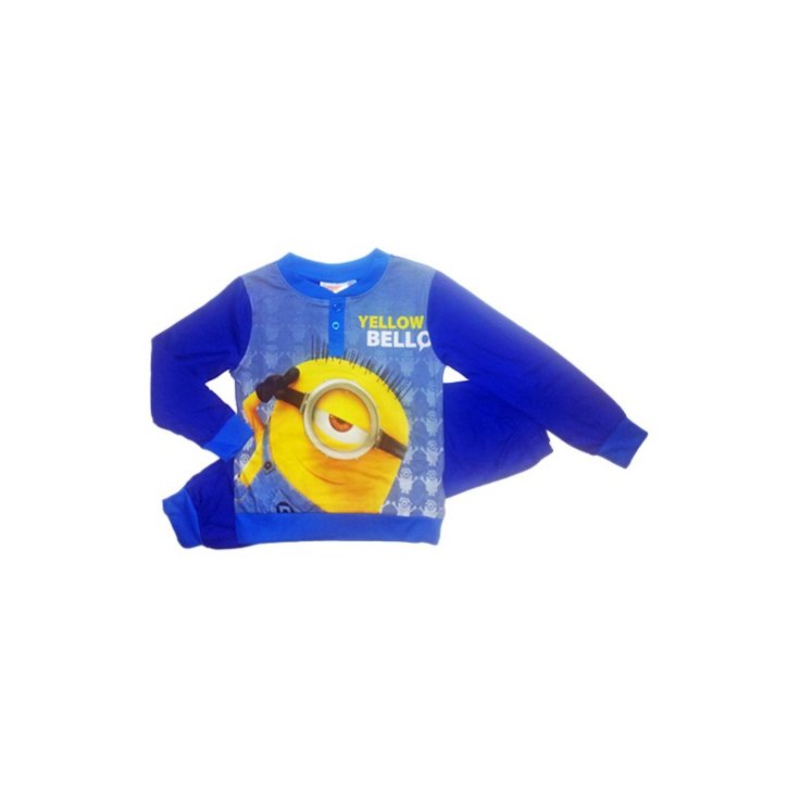 Minions 8A T-Shirt-Pyjama für Jungen aus Baumwolljersey