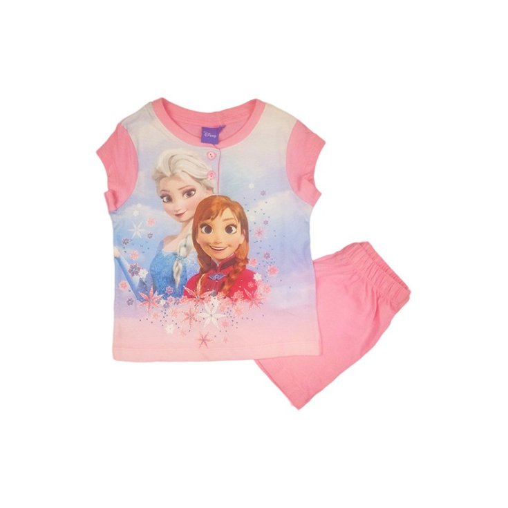 Rosa Disney Frozen rosa 7A Schlafanzug-Shorts für Mädchen