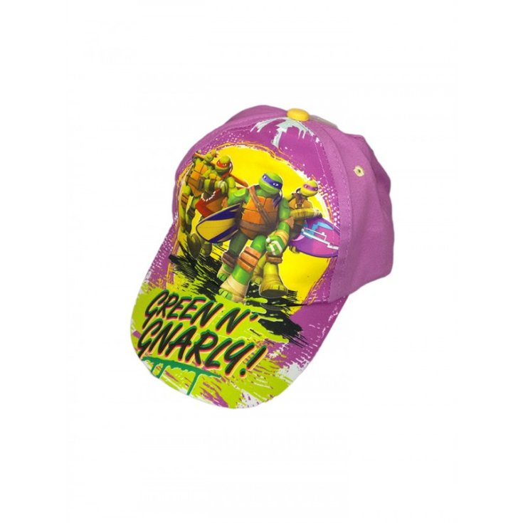 Mädchenmütze Ninja Turtles Pink Glyzinie Größe 52