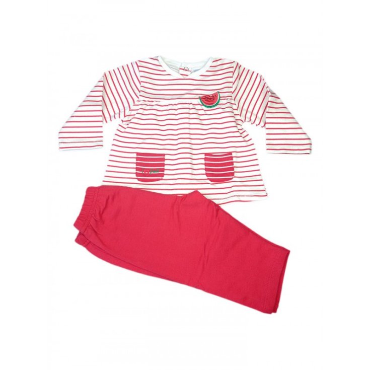 2-teiliges Anzugset, T-Shirt und Hose für Neugeborene Yatsi rot fuchsia 6 m