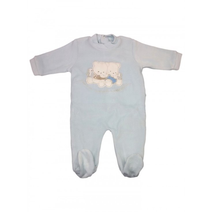 Overall Chenille Baby Junge Ellepi Himmel 0 m