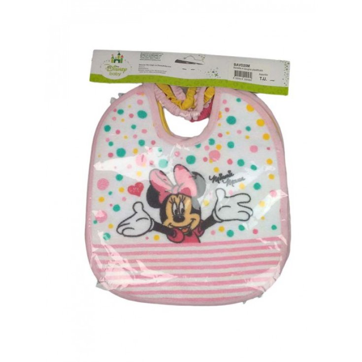 Packung mit 6 Babylätzchen Lätzchen Babylätzchen Disney Baby Minnie TU