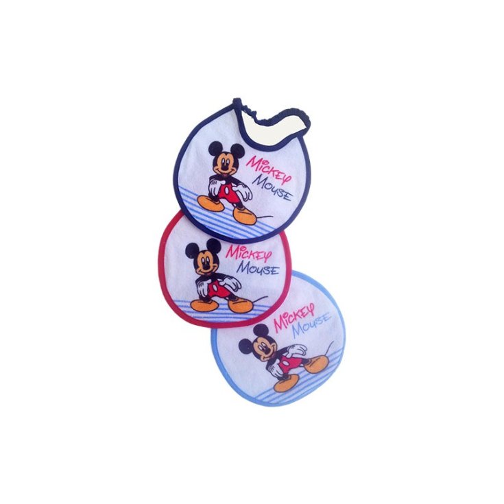 Packung mit 6 Babylätzchen Lätzchen Babylätzchen Disney Baby Mickey TU