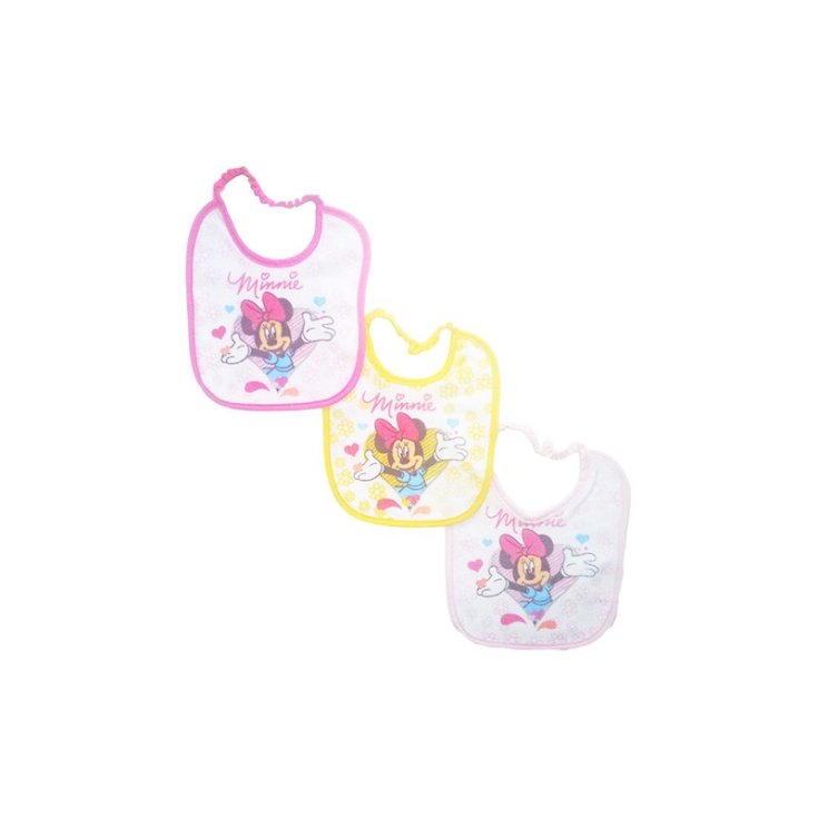 Packung mit 6 Babylätzchen Lätzchen Babylätzchen Disney Baby Minnie TU