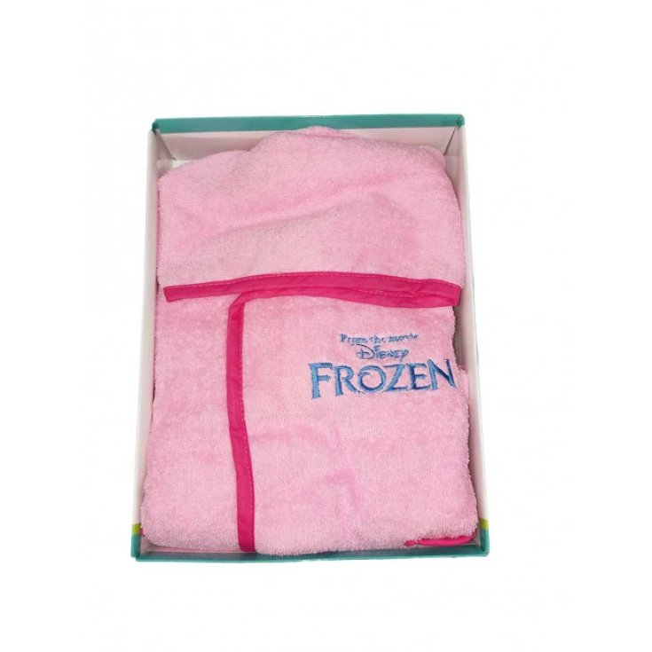 Disney Frozen Baby-Baumwollfrottee-Bademantel rosa 24 m