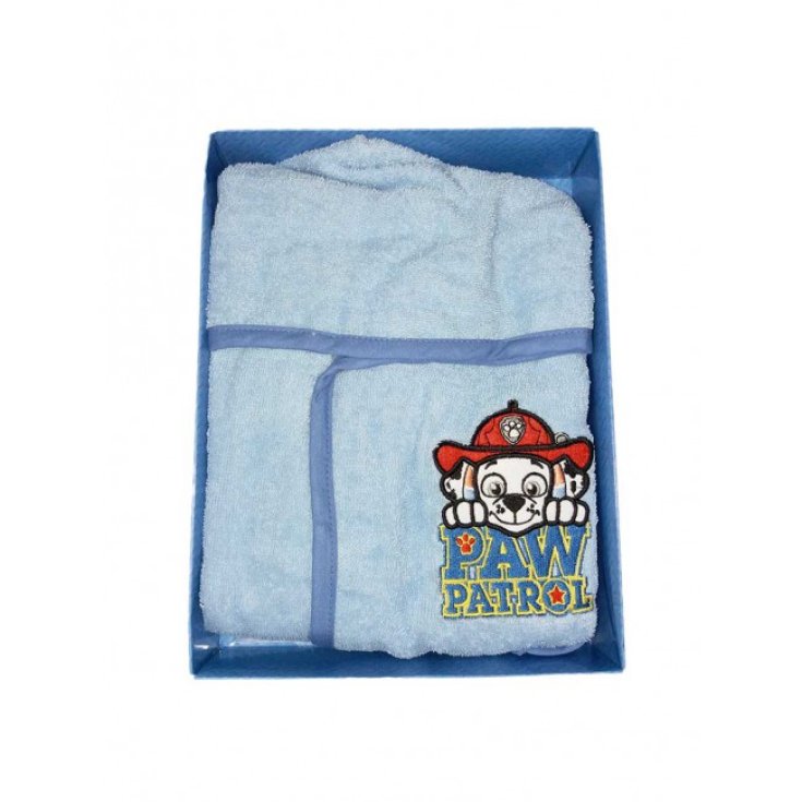 Bademantel Baby Frottee Baumwolle Newborn Paw Patrol Sky 24 m