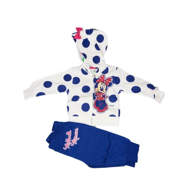 Arnetta Disney Baby Minnie Bluette 2-teiliges Baby-Sweatshirt-Set für Mädchen 3 - 6 Monate