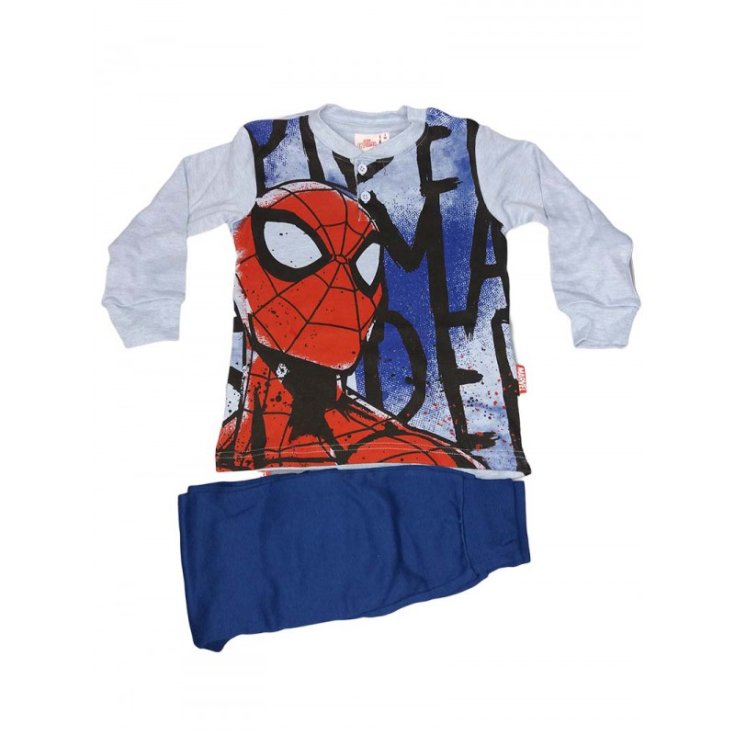 Spiderman blau himmelblau himmelblau 4A Baby Boy T-Shirt Schlafanzug