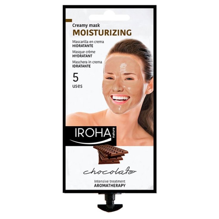 Iroha Nature Feuchtigkeitsmaske in Schokoladencreme 5 Anwendungen