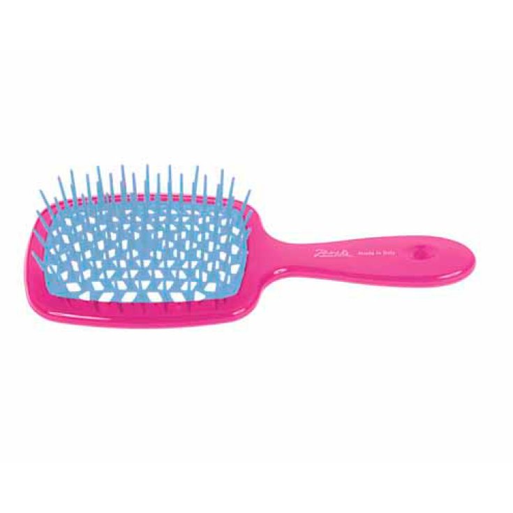 Janeke Superbrush Brush Zweifarbiges Pink Blau