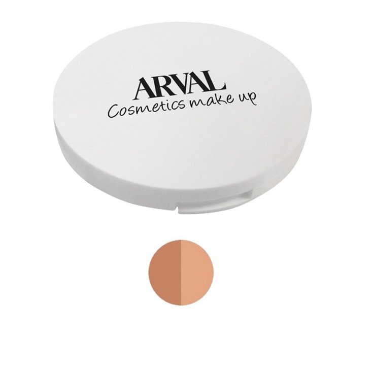 Arval Fard Compact Duo n. 03 lila und orangebeige