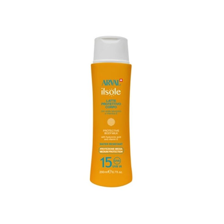 Arval Il Sole schützende Körpermilch SPF15 200 ml