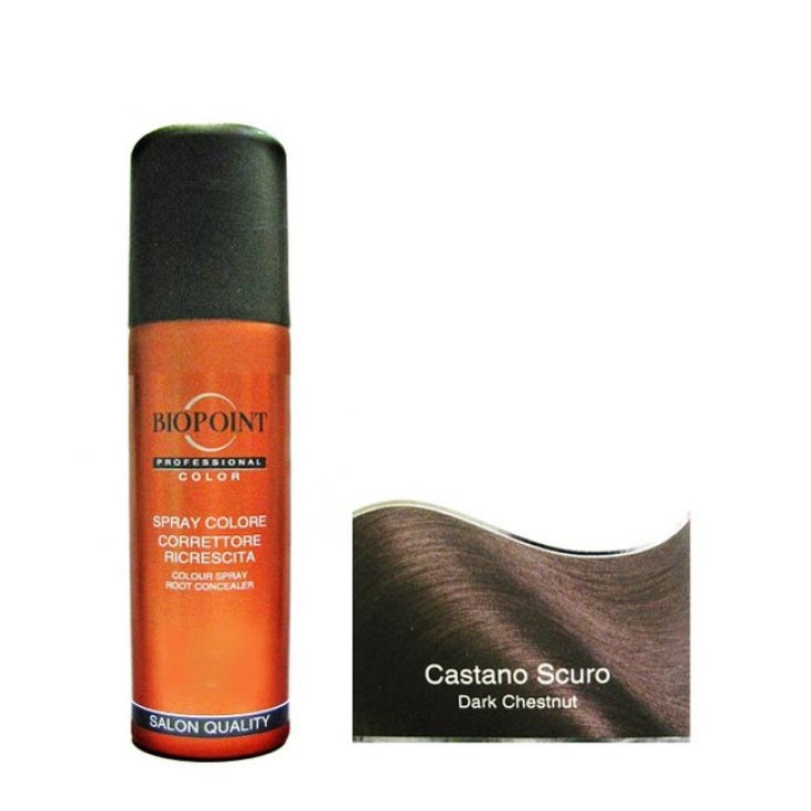 Biopoint Color Corrector Dark Brown Regrowth Spray 75 ml