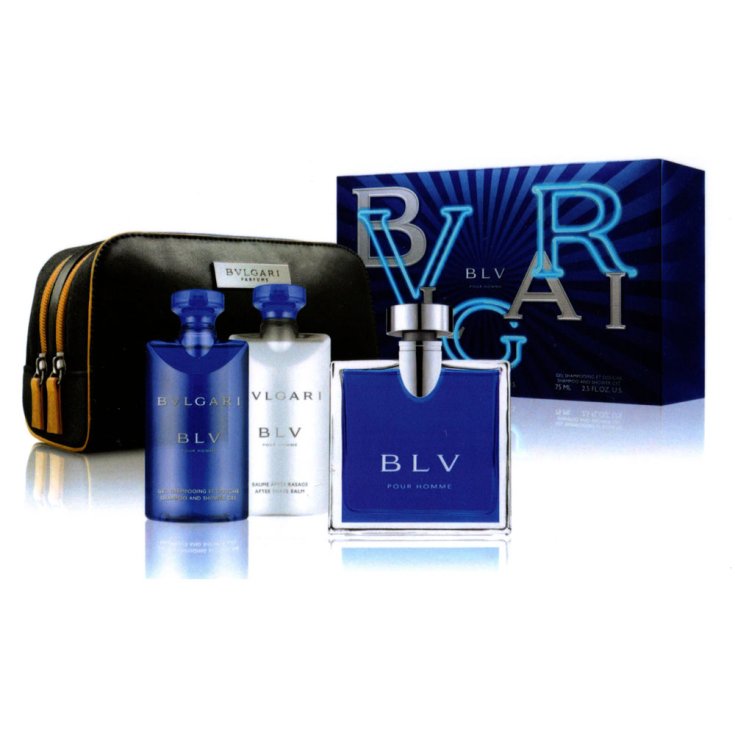 BULGARI BLUE MAN COFFRET EDT 100 + B