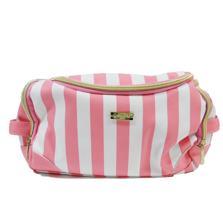 Camomilla Necessaire Tasche Rosa Streifen Ref. 27805