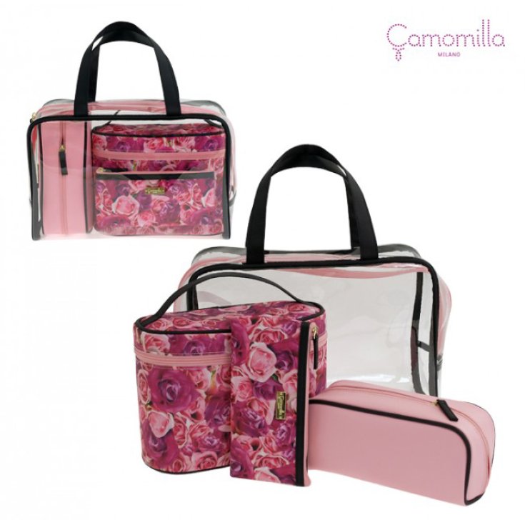 Camomilla Set Beauty Bag L Roses ID Ref. 22076