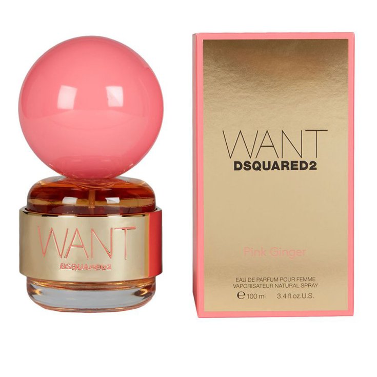 * DSQUARED PINK GINGER D EDV 100 VAP