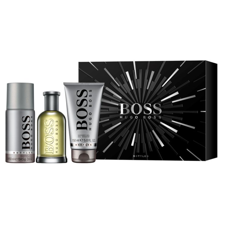 * BOSS BOTTLED U KIT EDT100 + DEO + DS