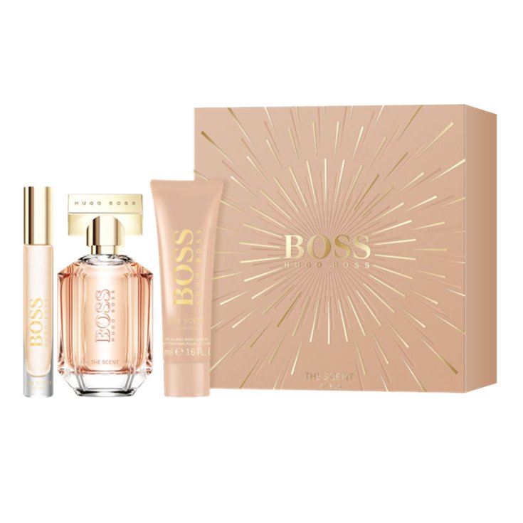 * BOSS THE SCENT D KIT EDP50 + LOT + 7,4