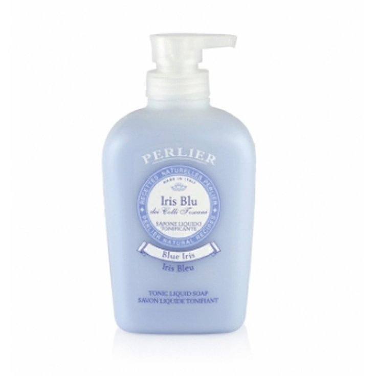 Perlier Iris Blu dei Colli Toscani Flüssigseife 300 ml mit Spender